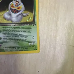Pokemon TCG Team Rockets Dark Arbok Holo Card 2/82 - Image 5