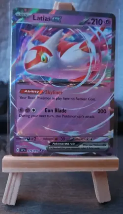 Pokemon TCG Latias EX Surging Sparks Scarlet & Violet Double Rare Card 76/191 - Image 4