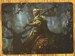 MTG Wilds of Eldraine Enchanting Tales Art Card, Verdant Outrider 28/81 - Image 1