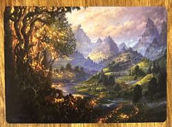 MTG Wilds of Eldraine Enchanting Tales Art Card, Evolving Wilds 47/81 - Image 1