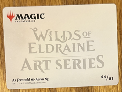 MTG Wilds of Eldraine Enchanting Tales Art Card, As Foretold 64/81 - Image 2