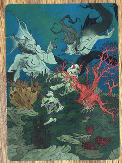 MTG Wilds of Eldraine Enchanting Tales Art Card, Curiosity 65/81 - Image 1