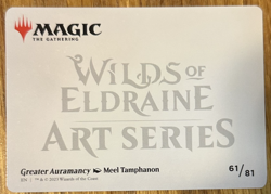 MTG Wilds of Eldraine Enchanting Tales Art Card, Greater Auramancy 61/81 - Image 2