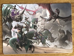 MTG Tarkir Dragonstorm Art Card, United Battlefront 5/54 - Image 1