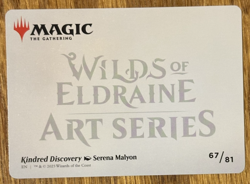 MTG Wilds of Eldraine Enchanting Tales Art Card, Kindred Discovery 67/81 - Image 2