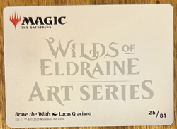 MTG Wilds of Eldraine Enchanting Tales Art Card, Brave the Wilds 25/81 - Image 2