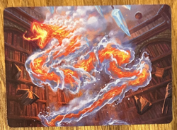 MTG Wilds of Eldraine Enchanting Tales Art Card, Scalding Viper 41/81 - Image 1