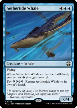 Aethertide Whale 175 MTG Commander M3C Rare NP - Image 1
