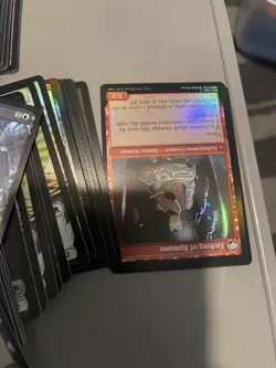MTG Neon Dynasty Bulk Lot 1lb Or 250ish Mix Of All Rarities, Foils, Commons - Image 5