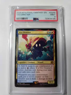 Vivi Ornitier MTG Magic the Gathering Final Fantasy Regular PSA 9 - Image 1