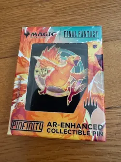 Magic MTG Pinfinity Final Fantasy AR Enhanced Pin - Chocobo New - Image 1