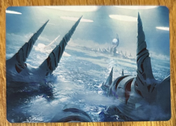 MTG Phyrexia: All Will Be One Art Card, Seachrome Coast 61/81 - Image 1