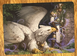 MTG Wilds of Eldraine Enchanting Tales Art Card, Duriful Griffin 3/81 - Image 1