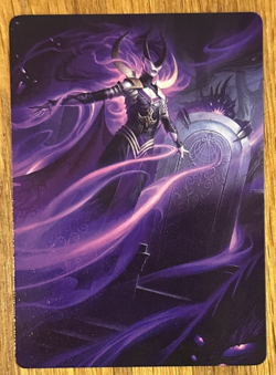 MTG Wilds of Eldraine Enchanting Tales Art Card, Ashiok, Wicked Manipulator10/81 - Image 1