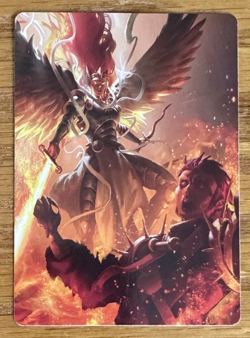 MTG Murders At Karlov Manor Art Card, Warleader's Call 35/49 - Image 1