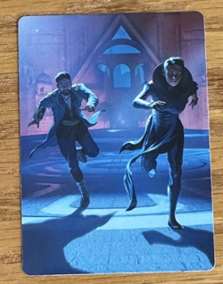 MTG Murders At Karlov Manor Art Card, Unauthorized Exit 30/49 - Image 1