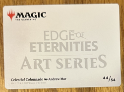 MTG Edge of Eternities Art Card, Celestial Colonnade 44/54 - Image 2