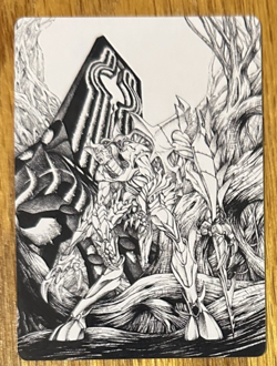 MTG Phyrexia: All Will Be One Art Card, Lukka, Bound to Ruin 79/81 - Image 1