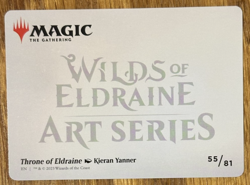 MTG Wilds of Eldraine Enchanting Tales Art Card, Throne of Eldraine 55/81 - Image 2