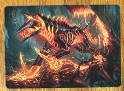 MTG Phyrexia: All Will Be One Art Card, Kuldotha Cackler 32/81 - Image 1