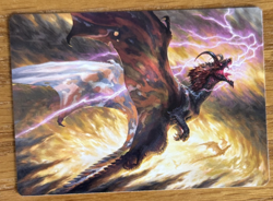 MTG Tarkir Dragonstorm Art Card, Stormscale Scion 17/54 - Image 1