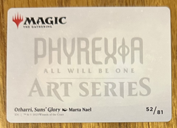 MTG Phyrexia: All Will Be One Art Card, Otharri, Suns' Glory 52/81 - Image 2
