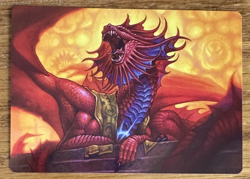 MTG Murders At Karlov Manor Art Card, Niv-Mizzet, Guildpack 44/49 - Image 1