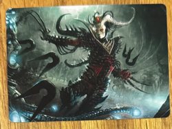 MTG Phyrexia: All Will Be One Art Card, Vraan, Executioner Thane 24/81 - Image 1