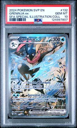 Greninja Ex Sfa Special Illustration Coll Pokemon Svp En-Sv Black Star Promo 132 - Image 1