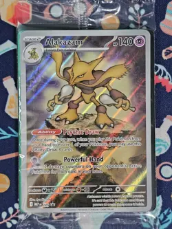 Alakazam 009 Black Star Promo 2025 Pokemon Mega Evolutions ETB Promo sealed - Image 1