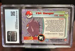 MINT+ Pokemon: Gengar TOPPS series 2 - 94 NonHolo RARE Vintage- CGC 8.5 NM/MINT+ - Image 2