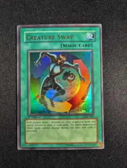 Yugioh - Creature Swap LOD-081 1st Edition Ultra Rare NM - Image 1