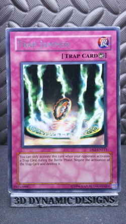 | Yugioh Trap Jammer DR2-EN111 Rare Dark Revelation Volume 2 LP 🔥 | - Image 1