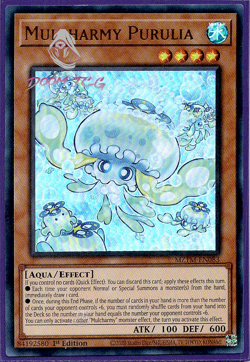 Yugioh! Mulcharmy Purulia MZTM-EN083 (UR) 1st Ed - Image 1