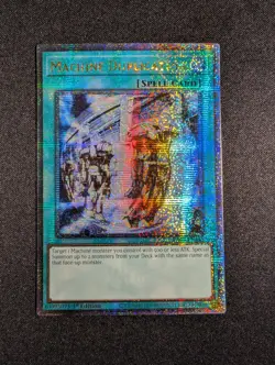 Yugioh Machine Duplication RA03-EN145 1st Edition Quarter Century Secret Rare NM - Image 1