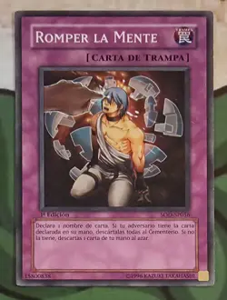 X 1 Mind Crush SOD-EN056 YuGiOh LP SPANISH - Image 1