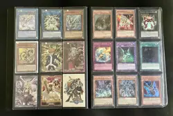 Yugioh 100 Foil Card Binder Lot Dark Magician Blue-Eyes Red-Eyes Konami - Image 5
