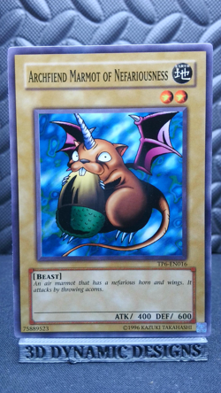 | Yugioh Archfiend Marmot of Nefariousness TP6-EN016 Tournament Pack 6 NM 🔥 | - Image 1