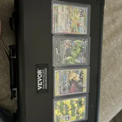 Pokemon Cards - Lot Of 4 Pickachu Tag Team Pidgey 151 Tyranitar V Leafeon Japan - Image 1