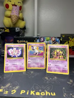 🔥 Vintage Black Star Promo Mewtwo Mew Pokemon Card Lot 🔥 - Image 1