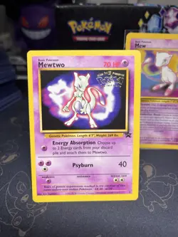 🔥 Vintage Black Star Promo Mewtwo Mew Pokemon Card Lot 🔥 - Image 2