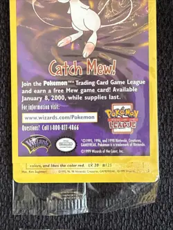 Pokemon First Movie Set of 4 Promo Cards Dragonite Mewtwo Pikachu Elect SEALED - Image 2