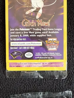 Pokemon First Movie Set of 4 Promo Cards Dragonite Mewtwo Pikachu Elect SEALED - Image 3