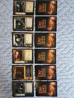 Lord of the Rings TCG Skirmish Kit MORIA SKIRMISH KIT 12 Card Lot Decipher 2001 - Image 2