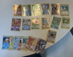 Pokemon Card Lot Old First Edition/Rare Charizard Blastoise Venusaur - Image 1
