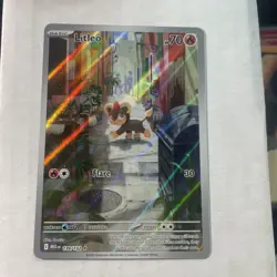 Litleo 139/132 Illustration Rare Pokemon Card Mega Evolutions - English TCG - Image 1