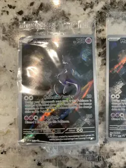 Mewtwo SVP 052 151 Promo Illustration Rare Pokemon Card SEALED LOT Of 5 - Image 3