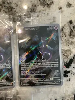 Mewtwo SVP 052 151 Promo Illustration Rare Pokemon Card SEALED LOT Of 5 - Image 5