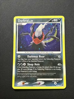 Darkrai 4/106 - Great Encounters Reverse Holo Rare Pokemon Card - LP - Image 1