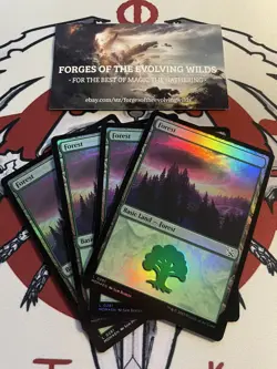 Forest 281 Foil x4 4x 4 - MOM - March of the Machine - Image 1